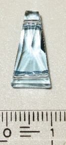 Bild: 5181 - Keystone Bead Aquamarine (202) - 17mm