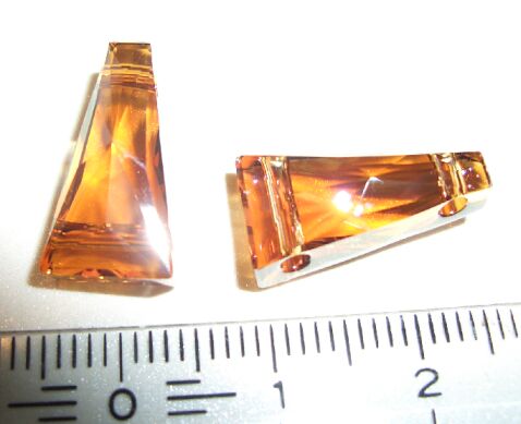 Bild: 5181 - Keystone Bead Crystal Copper (001) - 17mm