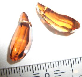 Bild: 5531 - Aqualine Bead - Crystal Copper (001) - 18mm
