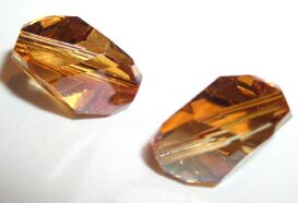 Bild: 5650 - Cubist Bead - Crystal Copper (001) - 12x8mm