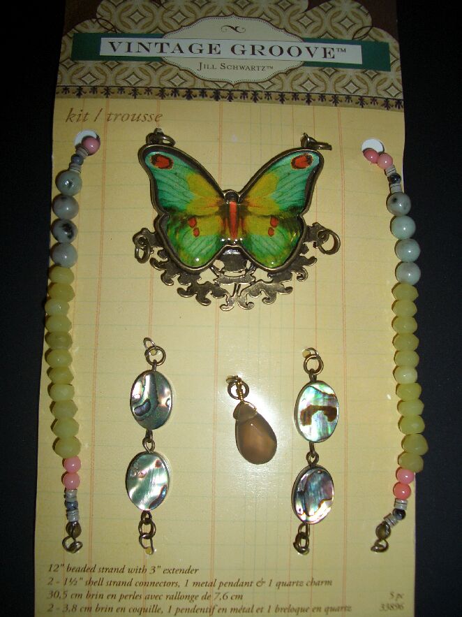 Bild: Jill Schwartz Vintage Kit- 'Butterfly&Abalone' Set
