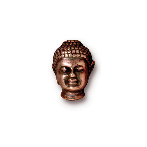 Bild: TierraCast - Perle 'Buddha' - altkupfer