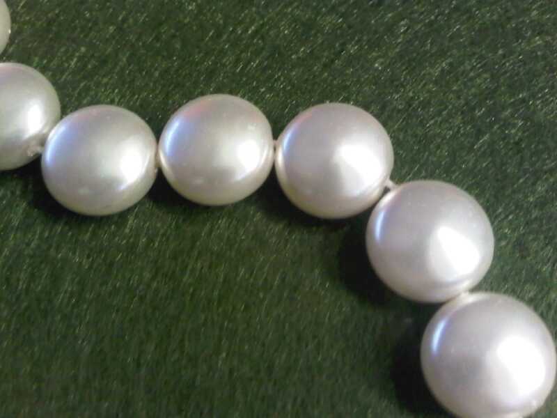 Bild: 5860 - Crystal Coin Pearl White - 12mm	