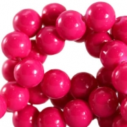 Bild: Keramische Perle - Raspberry Rose - 8mm
