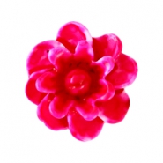 Bild: Blumen-Perle - Light Fuchsia - 12mm