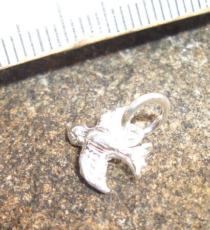 Bali 925er-Silber: Charm 'Schwalbe' 