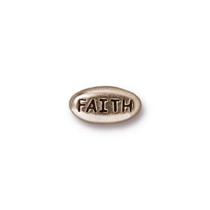 TierraCast - Perle 'Faith' - silber