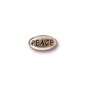 TierraCast - Perle 'Peace' - silber	