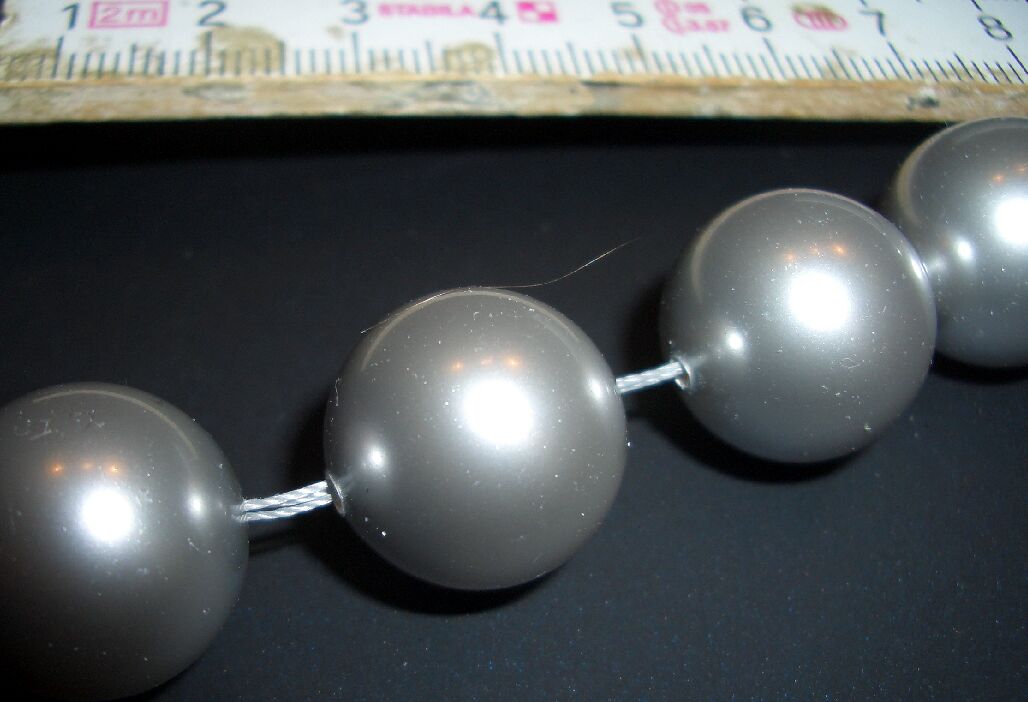 5811 - Crystal Pearls Light Grey - 16mm