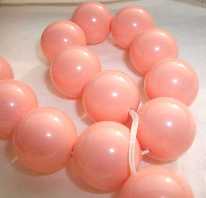 5811 - Crystal Pearls Gem Pink Coral - 16mm