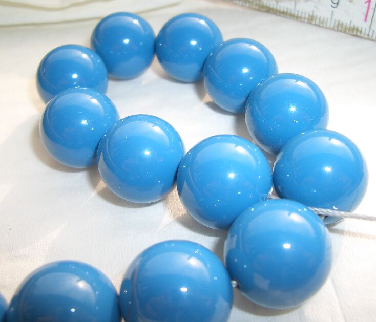 5811 - Crystal Pearls Gem Lapis - 16mm