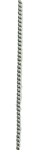 Feine Kette 2mm - anthrazit - 1m	