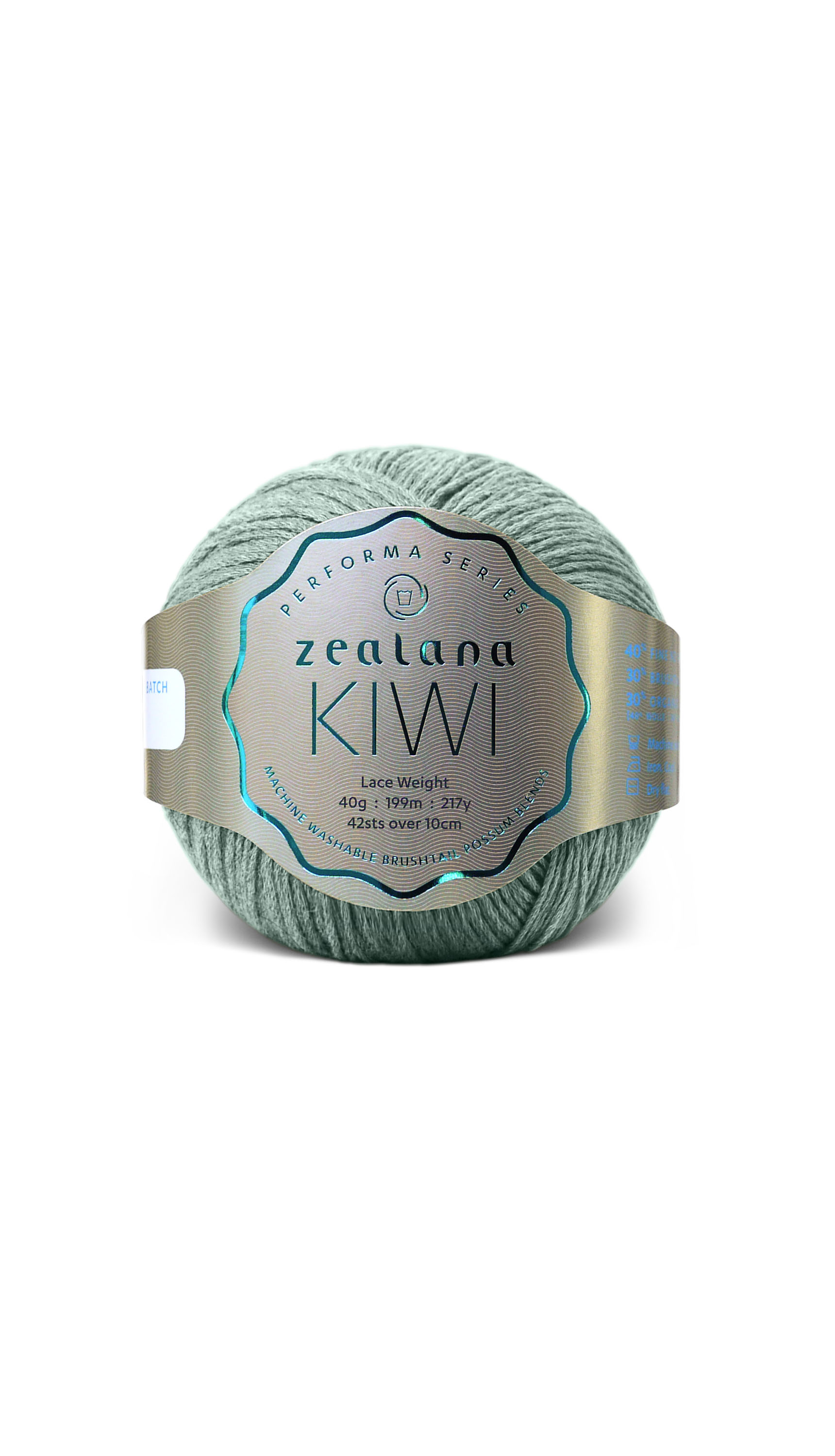 Zealana Possum-Kiwi Lace Weight-Winter Green - 13