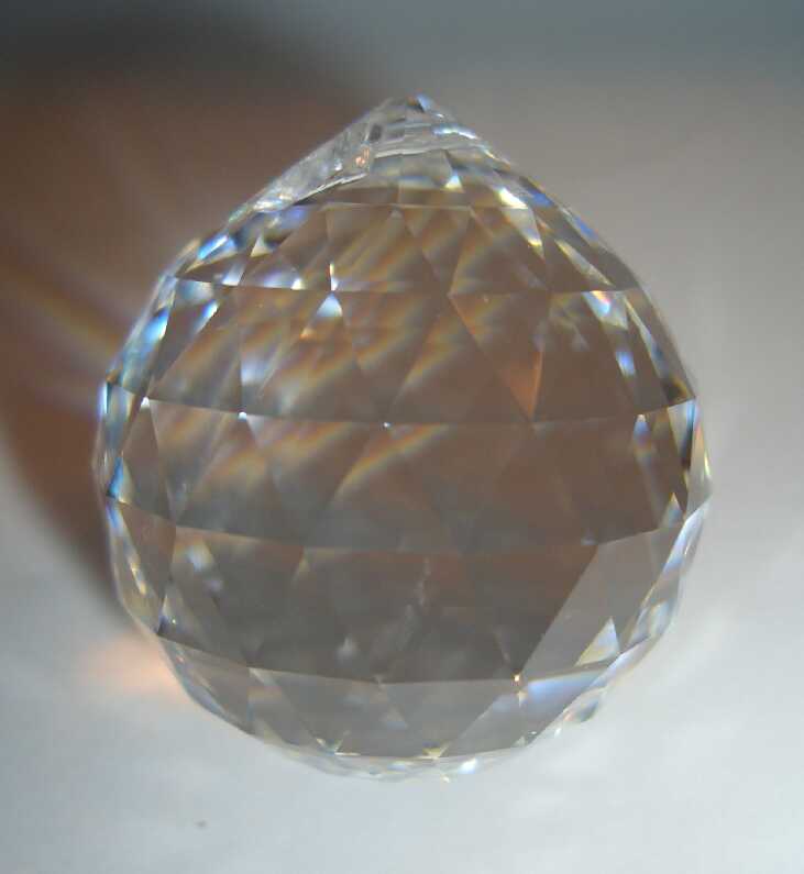 8558 - Ball 224 Facets - Crystal (001) - 30mm (L)