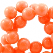 Resin Perla Bead - Coral orange - 10mm