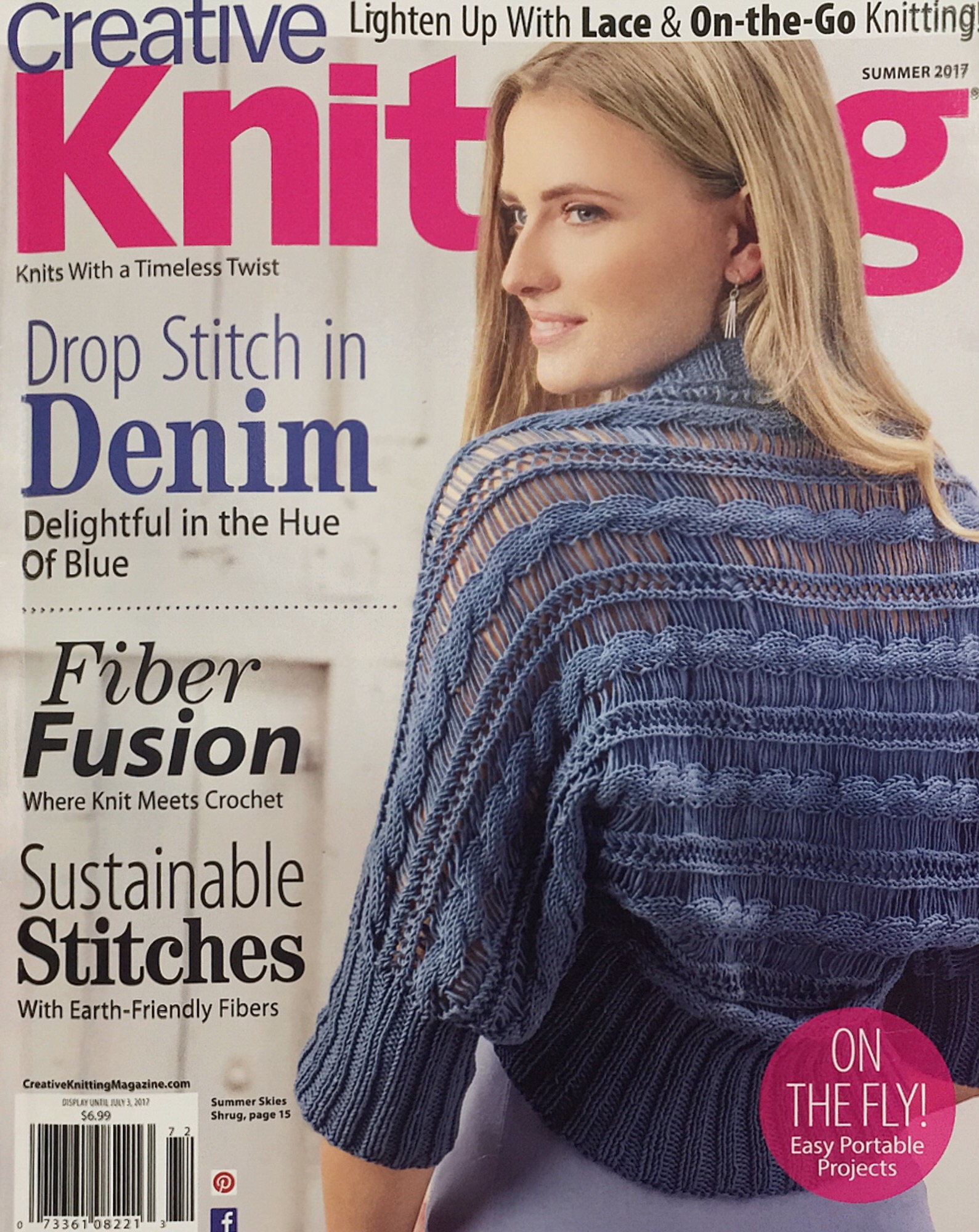 Creative Knitting Summer 2017- On-the-Go Knits