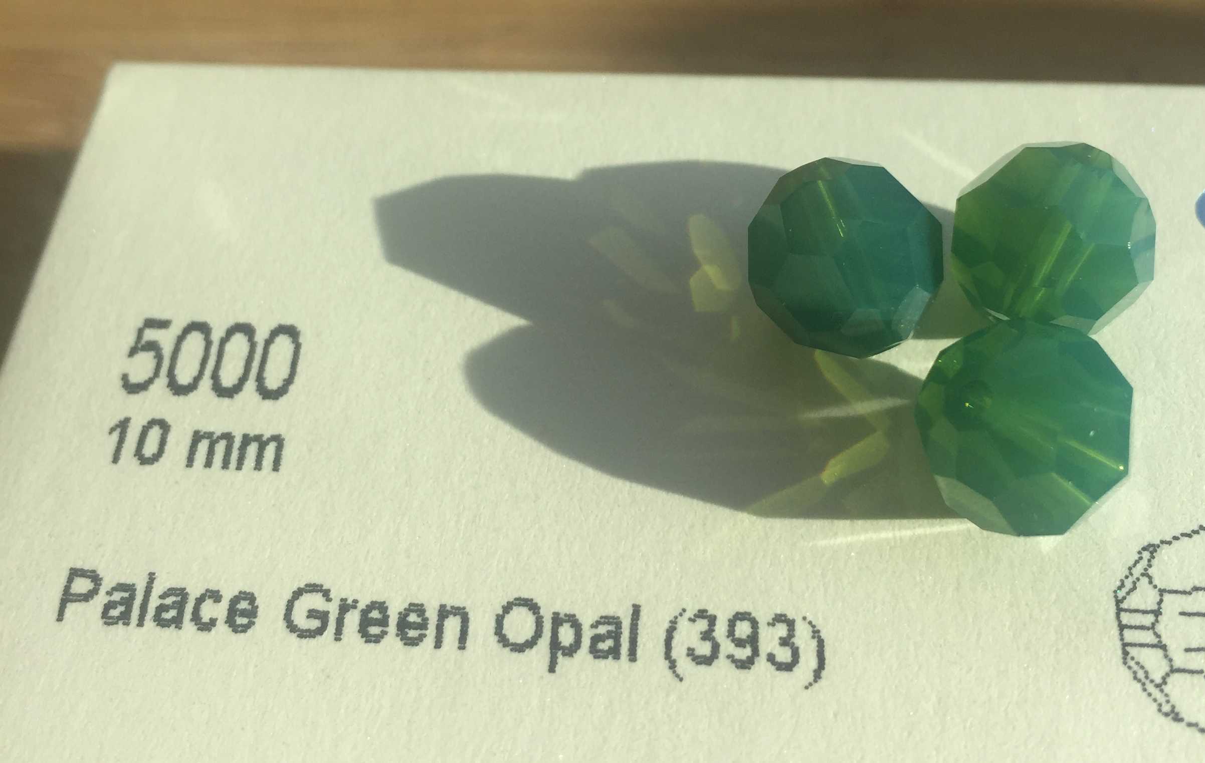 5000 - Palace Green Opal (393) - 10mm (L)